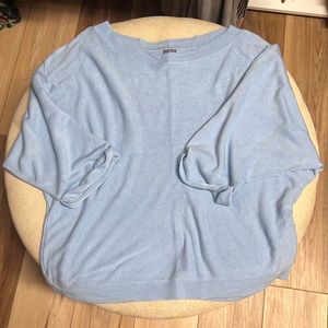New York & Co Blue Sweater Size XL